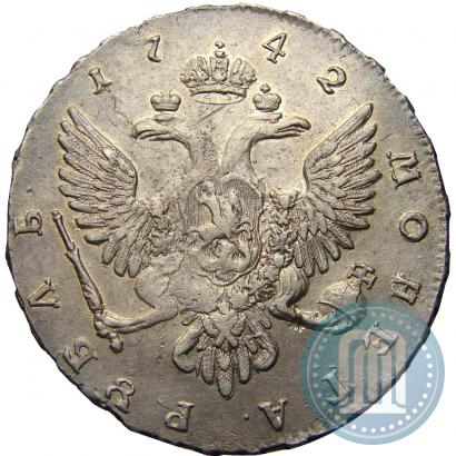 Picture 1 rouble 1742 year ММД 