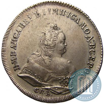Picture 1 rouble 1742 year СПБ 