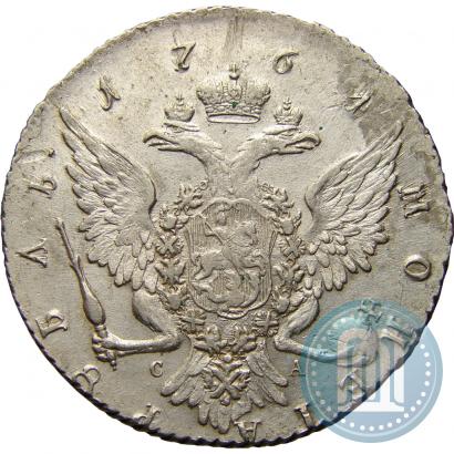 Фото 1 рубль 1764 года СПБ-СА 