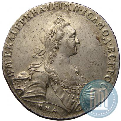 Фото 1 рубль 1767 года ММД-EI 