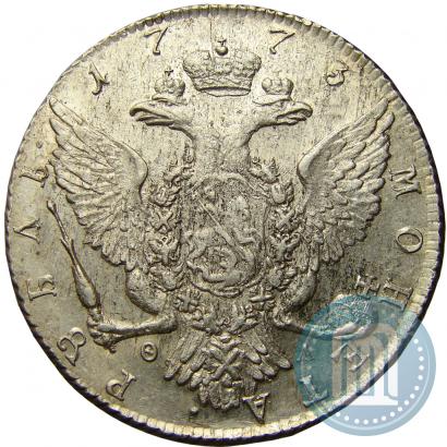 Фото 1 рубль 1773 года СПБ-ФЛ 