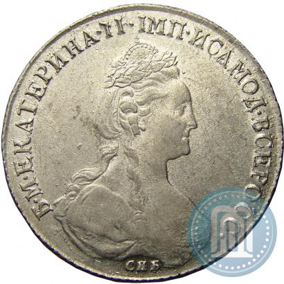 Фото 1 рубль 1782 года СПБ-ИЗ 