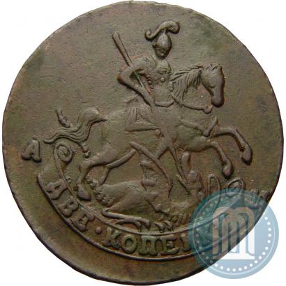 Picture 2 kopecks 1791 year АМ 