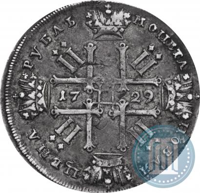 Picture 1 rouble 1729 year  "Type of 1729"