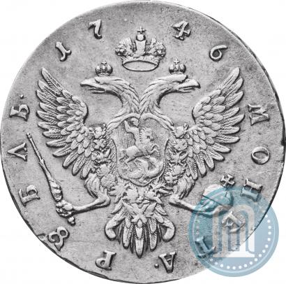 Picture 1 rouble 1746 year ММД 