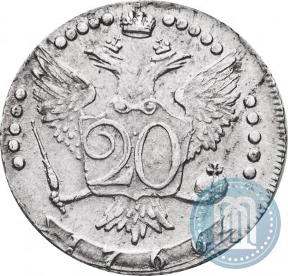 Фото 20 копеек 1766 года ММД 