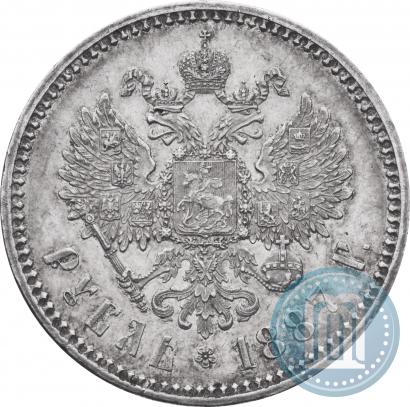 Picture 1 rouble 1887 year (АГ) 