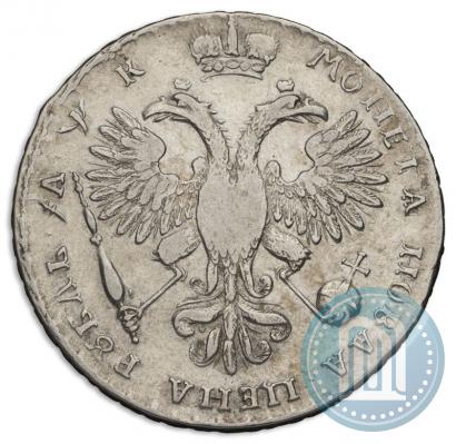 Picture 1 rouble 1720 year  "Portrait with shoulder straps"
