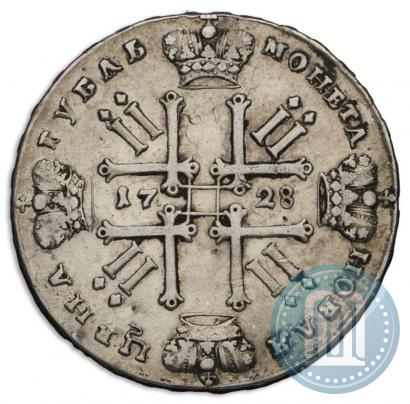 Picture 1 rouble 1728 year  "Type of 1728"