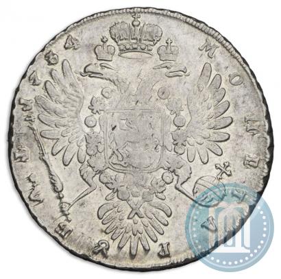 Фото 1 рубль 1734 года  "Тип 1735 года"