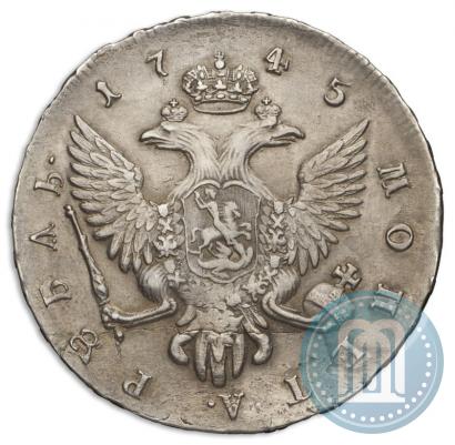 Picture 1 rouble 1745 year СПБ 