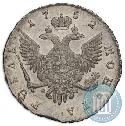 Picture 1 rouble 1752 year СПБ-ЯI 