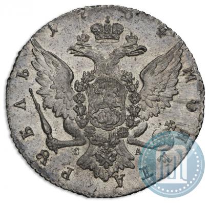 Picture 1 rouble 1764 year СПБ-СА 