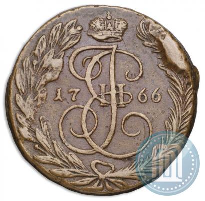 Picture 2 kopecks 1766 year ЕМ 