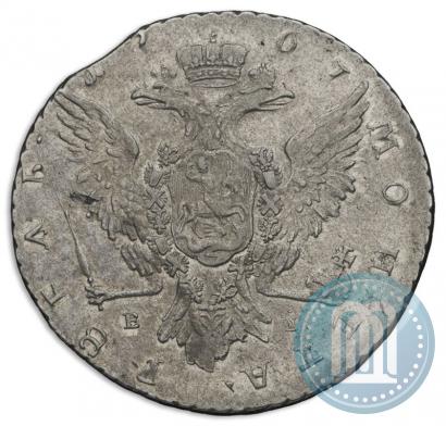 Picture 1 rouble 1767 year ММД-EI 