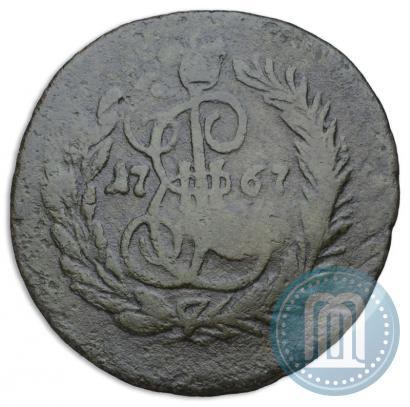 Фото Полушка 1767 года ЕМ 