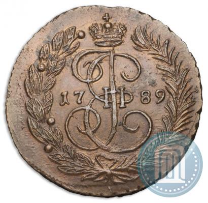 Picture 2 kopecks 1789 year ЕМ 