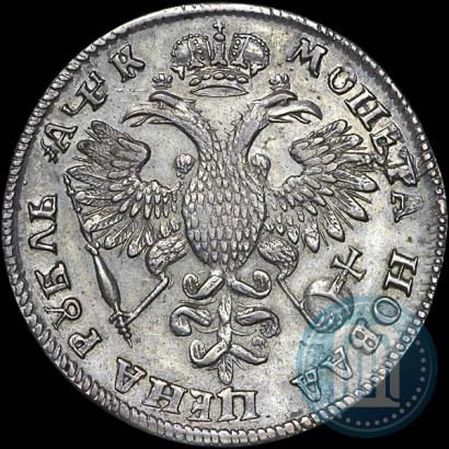 Фото 1 рубль 1720 года OK "Портрет в латах"