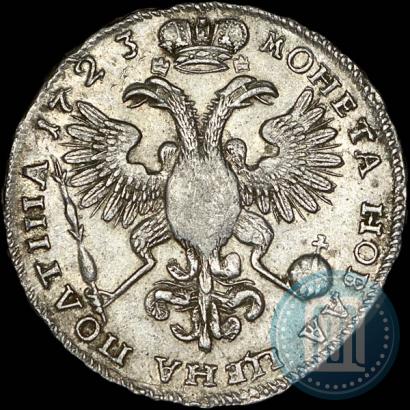 Picture Poltina 1723 year  "Portrait with ermine mantle"