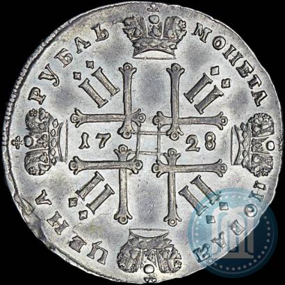 Picture 1 rouble 1728 year  "Type of 1728"
