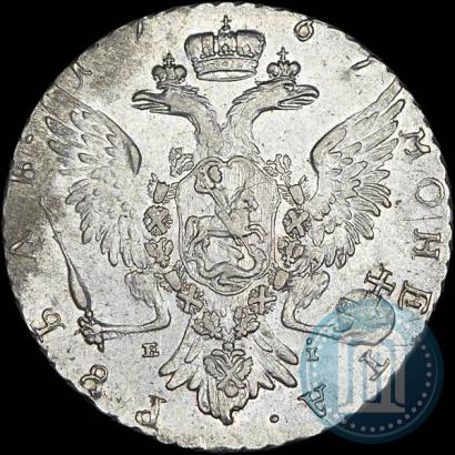 Picture 1 rouble 1767 year СПБ-EI-Т.I. 