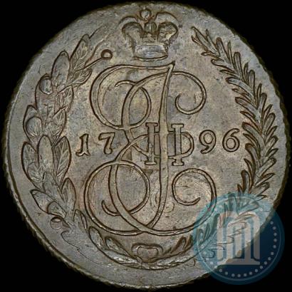 Picture 5 kopecks 1796 year ЕМ "Paul's restrike"