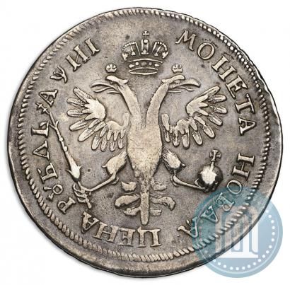 Фото 1 рубль 1718 года OK-L 