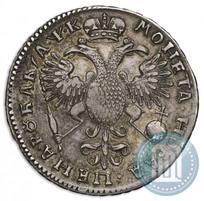 Фото 1 рубль 1720 года  "Портрет в латах"