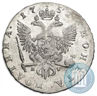 Picture Poltina 1752 year СПБ-ЯI 