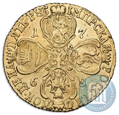 Picture 10 roubles 1769 year СПБ 