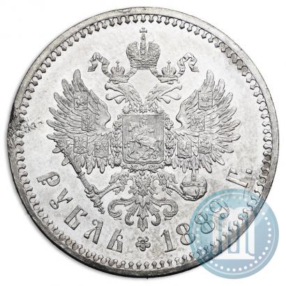Фото 1 рубль 1889 года (АГ) 