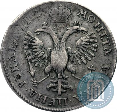 Фото 1 рубль 1718 года OK-L 