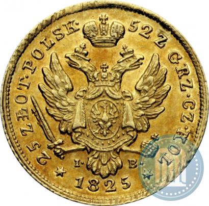 Picture 25 złotych 1825 year IB 