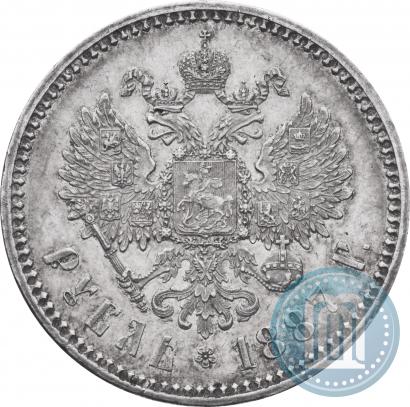 Фото 1 рубль 1887 года (АГ) 