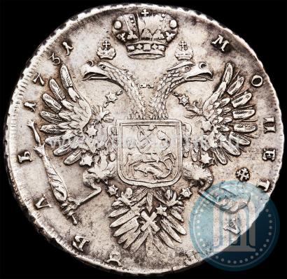Picture 1 rouble 1731 year  