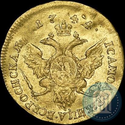 Фото 1 червонец 1744 года  