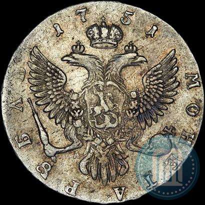 Фото 1 рубль 1751 года ММД-А 