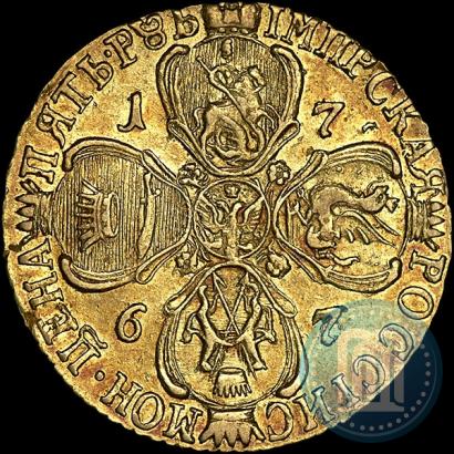 Picture 5 roubles 1767 year СПБ 