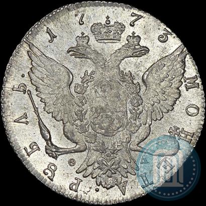 Picture 1 rouble 1773 year СПБ-ФЛ 