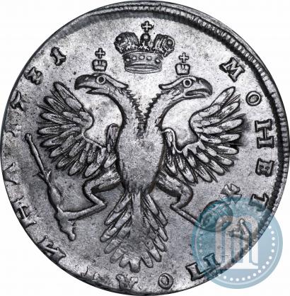 Фото Полтина 1731 года  