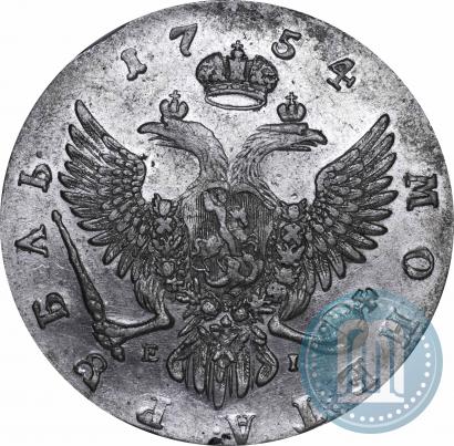 Picture 1 rouble 1754 year ММД-ЕI 