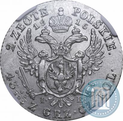 Picture 2 złote 1816 year IB 