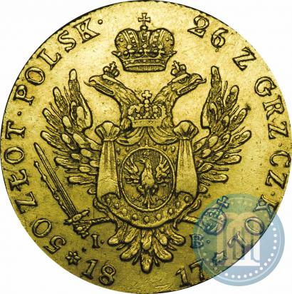 Picture 50 złotych 1817 year IB 