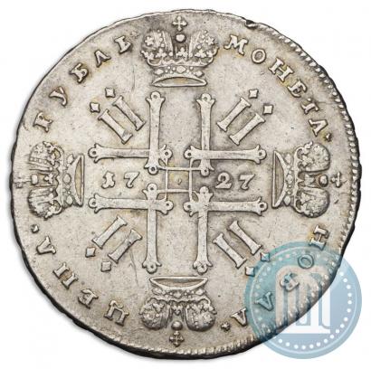 Picture 1 rouble 1727 year  "Moscow type"