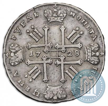 Picture 1 rouble 1728 year  "Type of 1728"