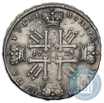 Фото 1 рубль 1728 года  "Тип 1728"