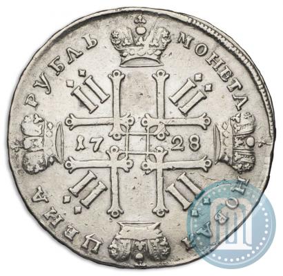 Фото 1 рубль 1728 года  "Тип 1728"
