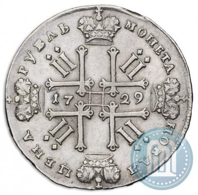 Picture 1 rouble 1729 year  "Type of 1728"