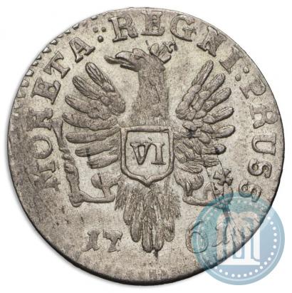 Picture 6 groszy 1761 year  