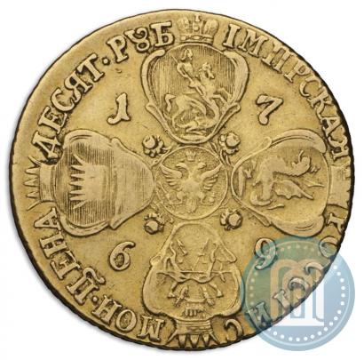 Picture 10 roubles 1769 year СПБ 